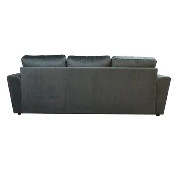 Hörnbäddsoffa Tjörnö - Grön sammet - Möbler - Soffa - Bäddsoffa