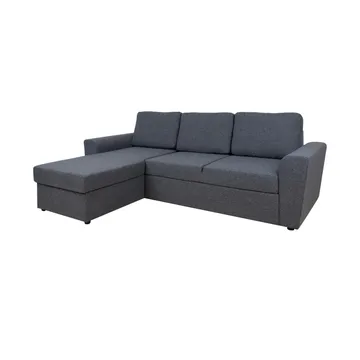 Hörnbäddsoffa Tjörnö - Mörkgrå - Möbler - Soffa - Bäddsoffa