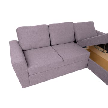 Hörnbäddsoffa Tjörnö - Vintage rosa - Möbler - Soffa - Bäddsoffa