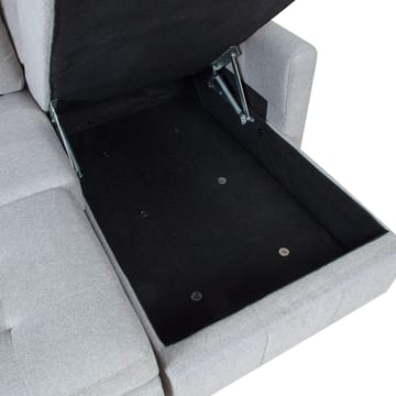 Hörnbäddsoffa Porsen - Grå - Möbler - Soffa - Bäddsoffa