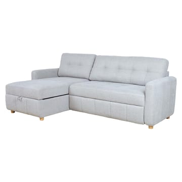 Hörnbäddsoffa Porsen - Grå - Möbler - Soffa - Bäddsoffa