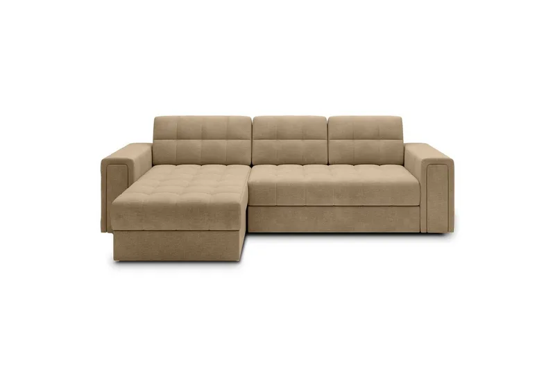 Hörnsoffa Eltap Blenvi 260x150x82 cm - Monolith 09, Beige - Möbler - Soffa - Bäddsoffa