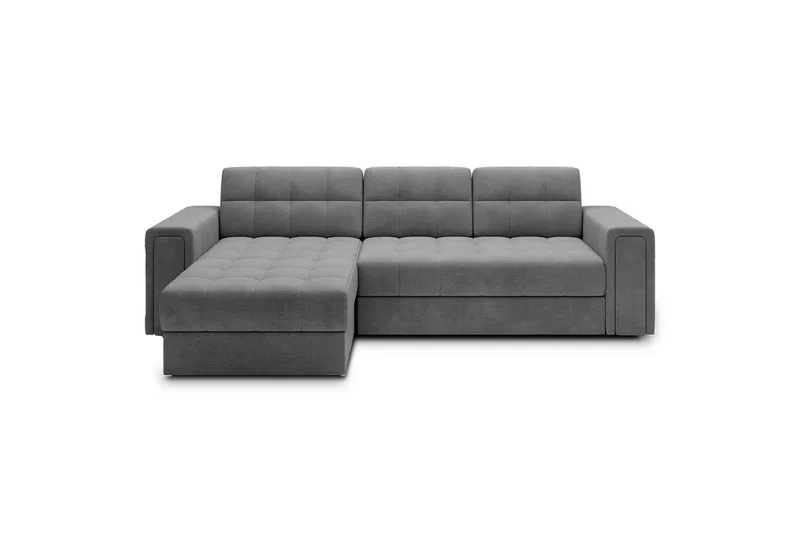 Hörnsoffa Eltap Blenvi 260x150x82 cm - Monolith 85, Grå - Möbler - Soffa - Bäddsoffa