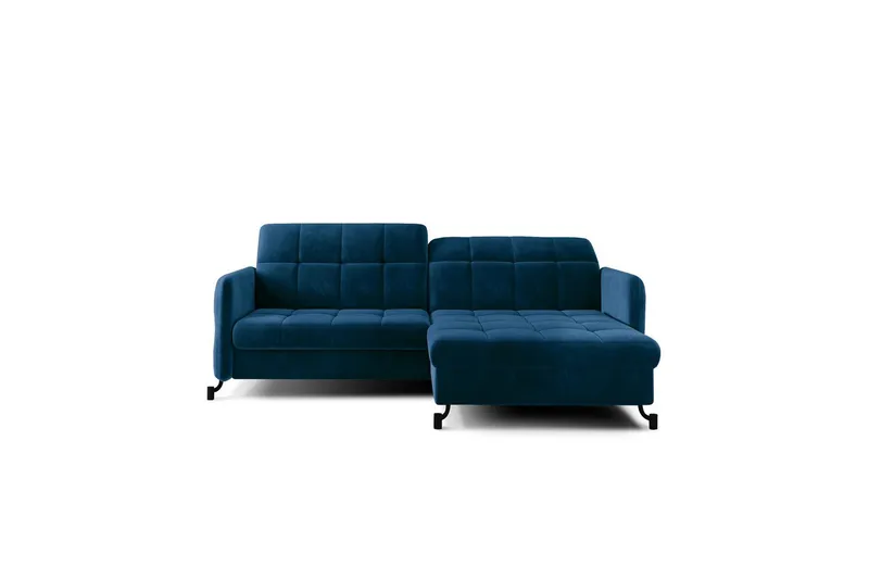Hörnsoffa Eltap Lorelle 225x160x105 cm - Kronos 09, Mörkblå, Höger - Möbler - Soffa - Bäddsoffa