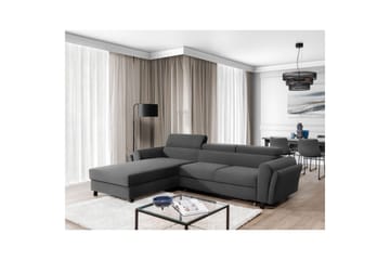 Hörnsoffa Eltap Mariall 288x200x92 cm - Paros 06, Grå, Vänster - Möbler - Soffa - Bäddsoffa