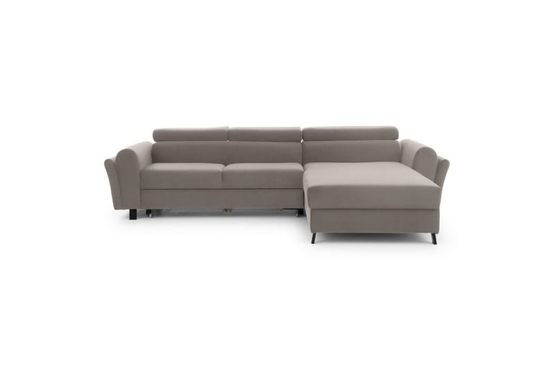 Hörnsoffa Eltap Mariall 288x200x92 cm - Paros 02, Beige, Höger - Möbler - Soffa - Bäddsoffa