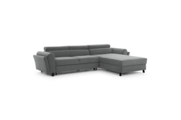 Hörnsoffa Eltap Mariall 288x200x92 cm - Paros 05, Ljusgrå, Höger - Möbler - Soffa - Bäddsoffa