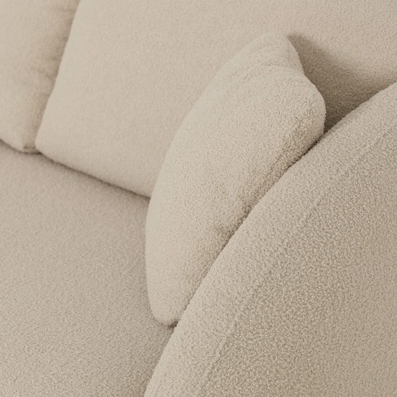 Hörnsoffa Norrby Vänster - kräm - Möbler - Soffa - Bäddsoffa