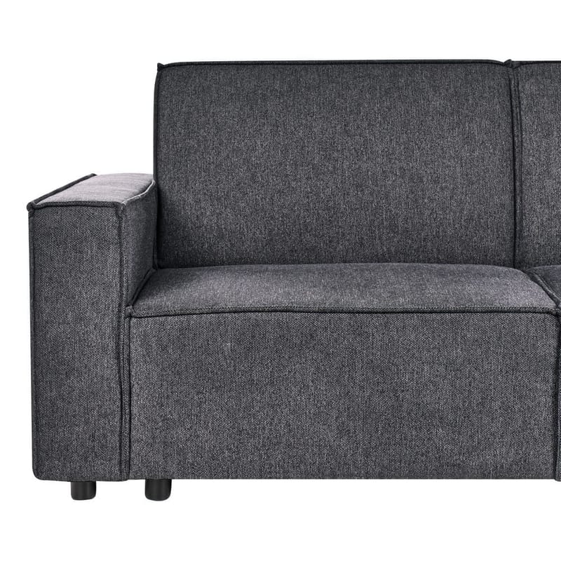 Hörnsoffa Romedal II - Grå, svart/Vänstervänd - Möbler - Soffa - Bäddsoffa