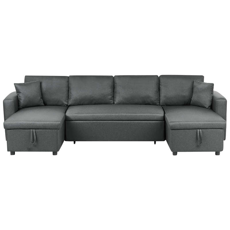 Hörnsoffa Sommen - Mörkgrå - Möbler - Soffa - Bäddsoffa