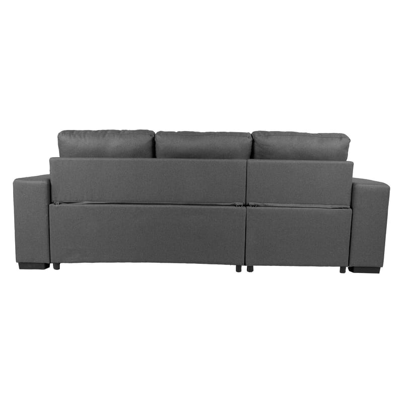 Hörnsoffbädd Carita - mörkgrå - Möbler - Soffa - Bäddsoffa
