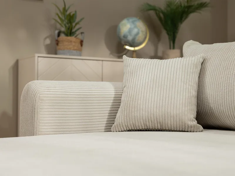 Handda 3-sits Bäddsoffa med divan - beige - Möbler - Soffa - Bäddsoffa