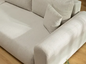 Handda 3-sits Bäddsoffa med divan - beige - Möbler - Soffa - Bäddsoffa