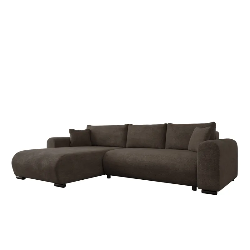 Handda 3-sits Bäddsoffa med divan - brun - Möbler - Soffa - Bäddsoffa