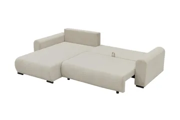Handda Bäddsoffa med Divan 3-sits i Chenille - Grön - Möbler - Soffa - Bäddsoffa