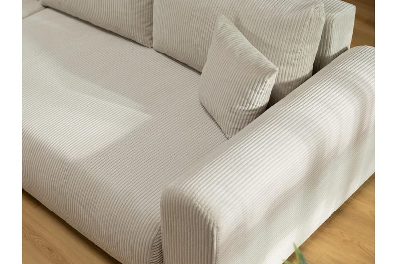 Handda Bäddsoffa med Divan 3-sits i Manchester - Grön - Möbler - Soffa - Bäddsoffa