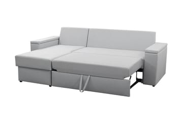 Herosa 3-sits Bäddsoffa med Divan med Förvaring - Blå/Grå - Möbler - Soffa - Bäddsoffa