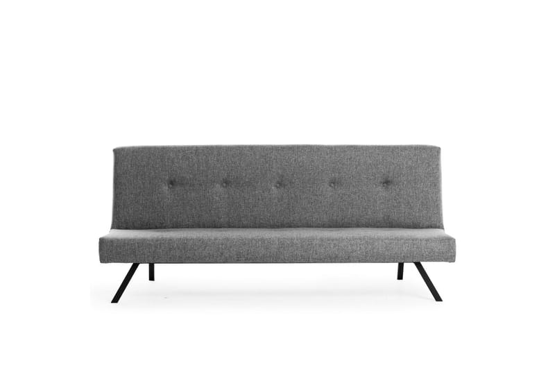 Hetalia 3-sits Längsbäddad Bäddsoffa 102x180 cm i Tyg - Grå - Möbler - Soffa - Bäddsoffa