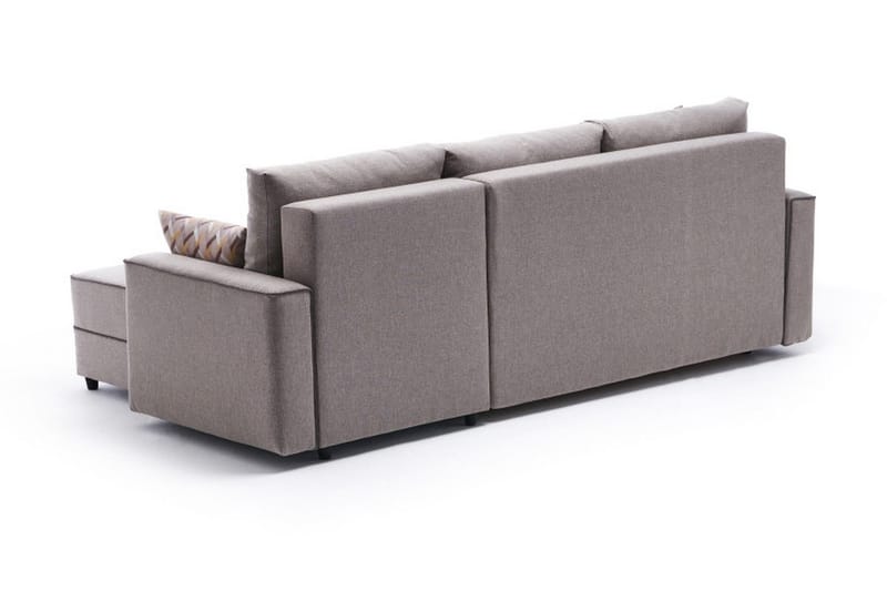 Highbank Bäddsoffa m. Divan 4-sits 200x150 - Cream - Möbler - Soffa - Bäddsoffa