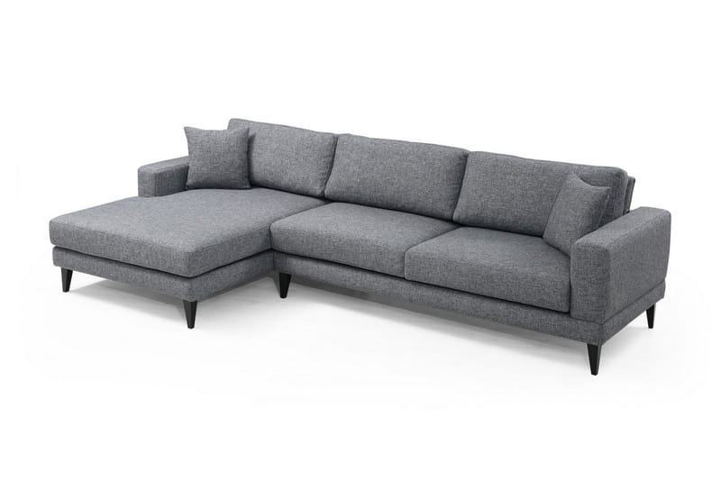 Hilari Bäddsoffa med Divan Vänster - Grå - Möbler - Soffa - Bäddsoffa