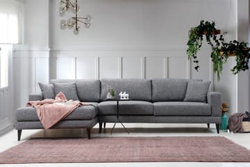 Hilari Bäddsoffa med Divan Vänster - Grå - Möbler - Soffa - Bäddsoffa