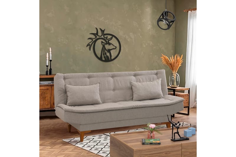 Hunterville Bäddsoffa 3-sits 106x186 - Cream - Möbler - Soffa - Bäddsoffa