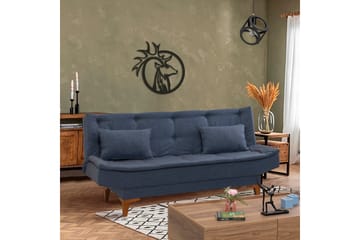 Hunterville Bäddsoffa 3-sits 106x187 - Mörkblå - Möbler - Soffa - Bäddsoffa