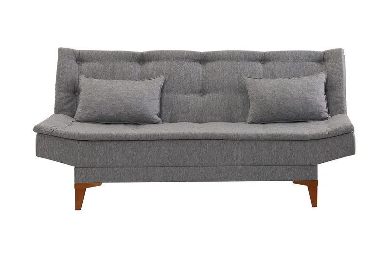 Hunterville Bäddsoffa 3-sits 106x189 - Grå - Möbler - Soffa - Bäddsoffa