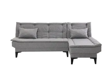 Hunterville Bäddsoffa m. Divan 4-sits - Grå - Möbler - Soffa - Bäddsoffa
