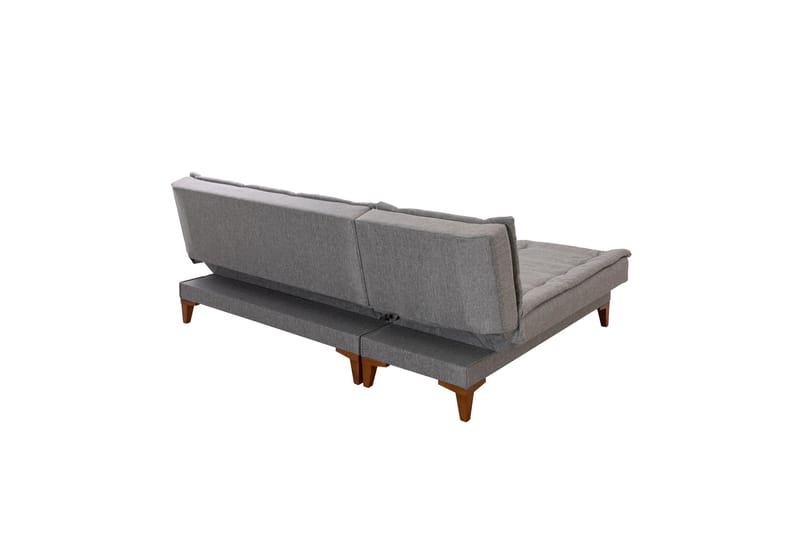 Hunterville Bäddsoffa m. Divan 4-sits - Grå - Möbler - Soffa - Bäddsoffa