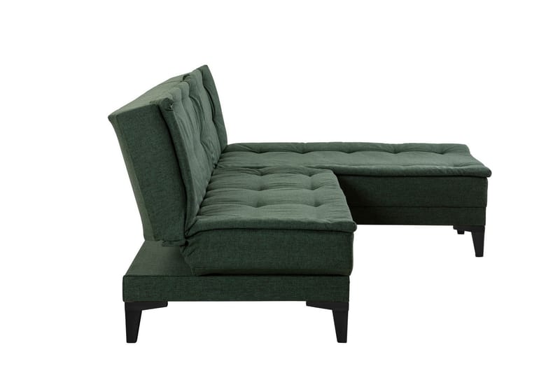 Hunterville Bäddsoffa m. Divan 4-sits - Grön - Möbler - Soffa - Bäddsoffa