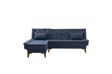 Hunterville Bäddsoffa m. Divan 4-sits - Mörkblå - Möbler - Soffa - Bäddsoffa