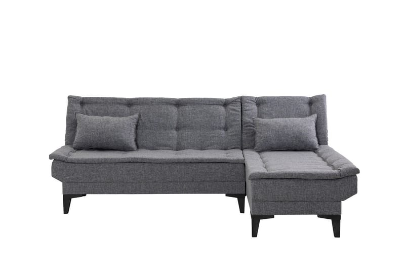 Hunterville Bäddsoffa m. Divan 4-sits - Mörkgrå - Möbler - Soffa - Bäddsoffa