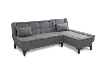 Hunterville Bäddsoffa m. Divan 4-sits - Mörkgrå - Möbler - Soffa - Bäddsoffa