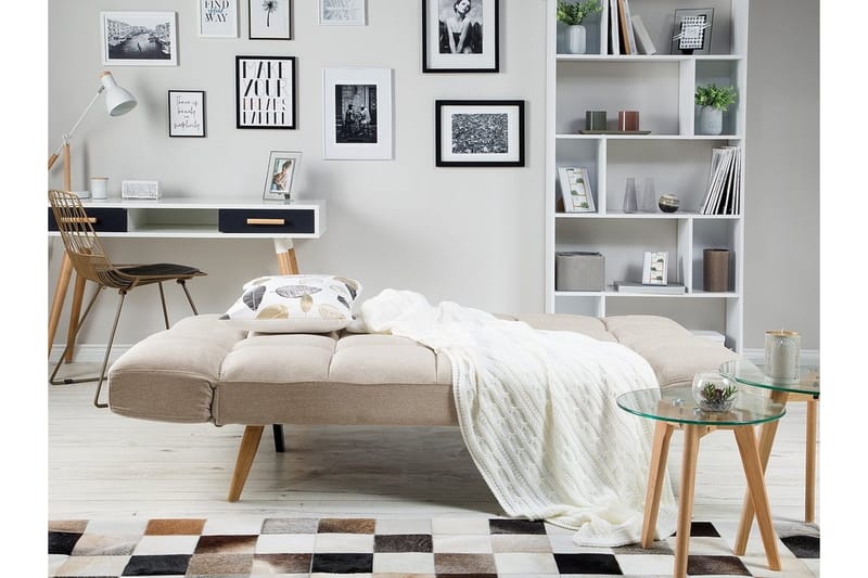Ingaro Bäddsoffa 182 cm - Beige - Möbler - Soffa - Bäddsoffa