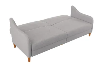 Jasper 2-sits Bäddsoffa Ljusgrå - Dorel Home - Möbler - Soffa - Bäddsoffa