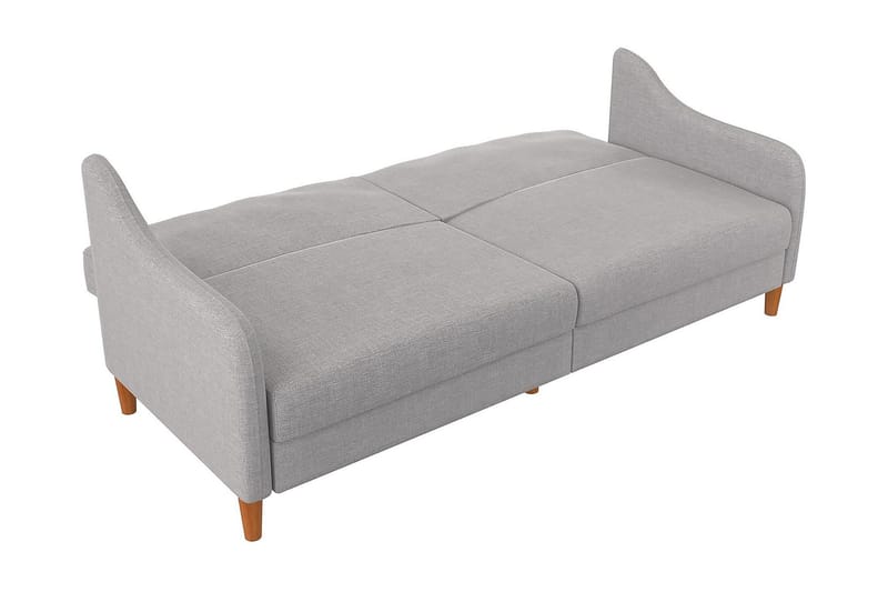 Jasper 2-sits Bäddsoffa Ljusgrå - Dorel Home - Möbler - Soffa - Bäddsoffa
