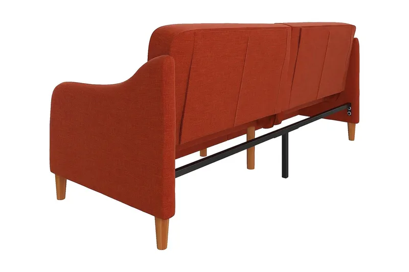 Jasper 2-sits Bäddsoffa Orange - Dorel Home - Möbler - Soffa - Bäddsoffa