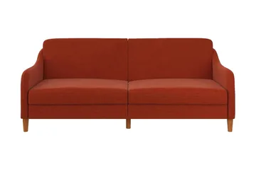 Jasper 2-sits Bäddsoffa Orange - Dorel Home - Möbler - Soffa - Bäddsoffa
