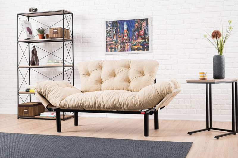 Jenica Bäddsoffa 2-sits - Beige - Möbler - Soffa - Bäddsoffa