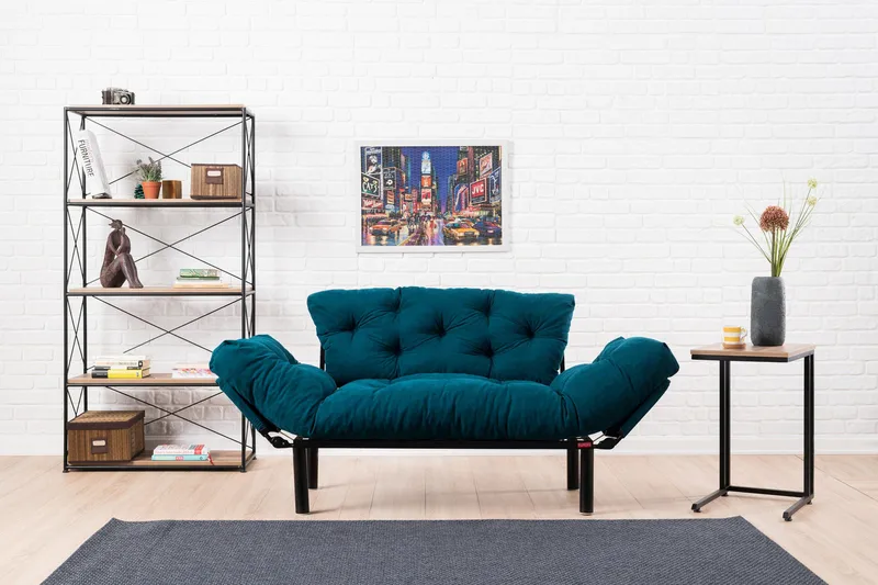 Jenica Bäddsoffa 2-sits - Blågrön - Möbler - Soffa - Bäddsoffa