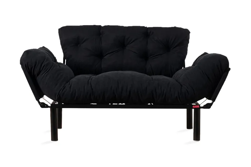Jenica Bäddsoffa 2-sits, Svart