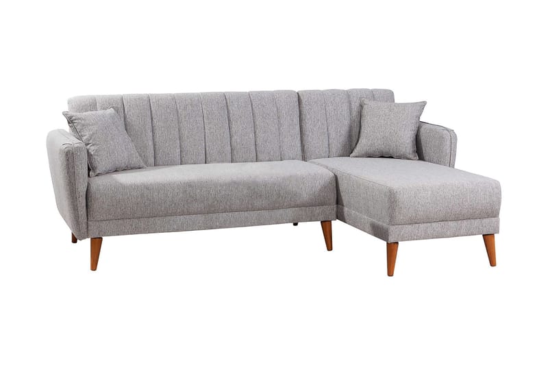 Jenick Hörnbäddsoffa - Grå - Möbler - Soffa - Bäddsoffa