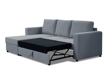 Julia Bäddsoffa 3-sits med Divan Vänster - Ljusgrå - Möbler - Soffa - Bäddsoffa