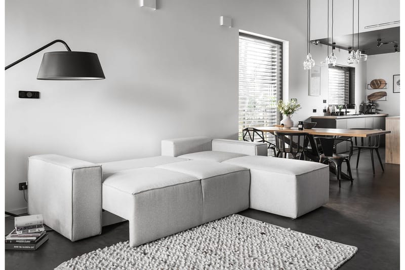 Kamli Bäddsoffa m. Divan med Förvaring - Brun - Möbler - Soffa - Bäddsoffa