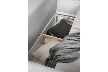 Kamli Bäddsoffa m. Divan med Förvaring - Grå - Möbler - Soffa - Bäddsoffa