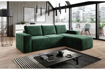 Kamli Bäddsoffa m. Divan med Förvaring - Grön - Möbler - Soffa - Bäddsoffa