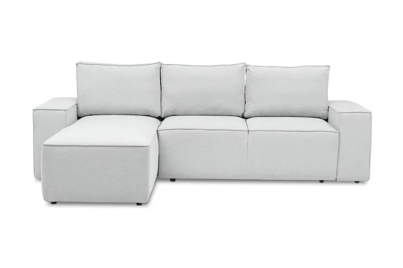 Kamli Bäddsoffa m. Divan med Förvaring - Ljusgrå - Möbler - Soffa - Bäddsoffa