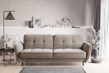 Katsuya Bäddsoffa 3-sits - Beige - Möbler - Soffa - Bäddsoffa