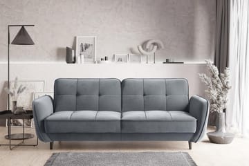 Katsuya Bäddsoffa 3-sits - Grå - Möbler - Soffa - Bäddsoffa